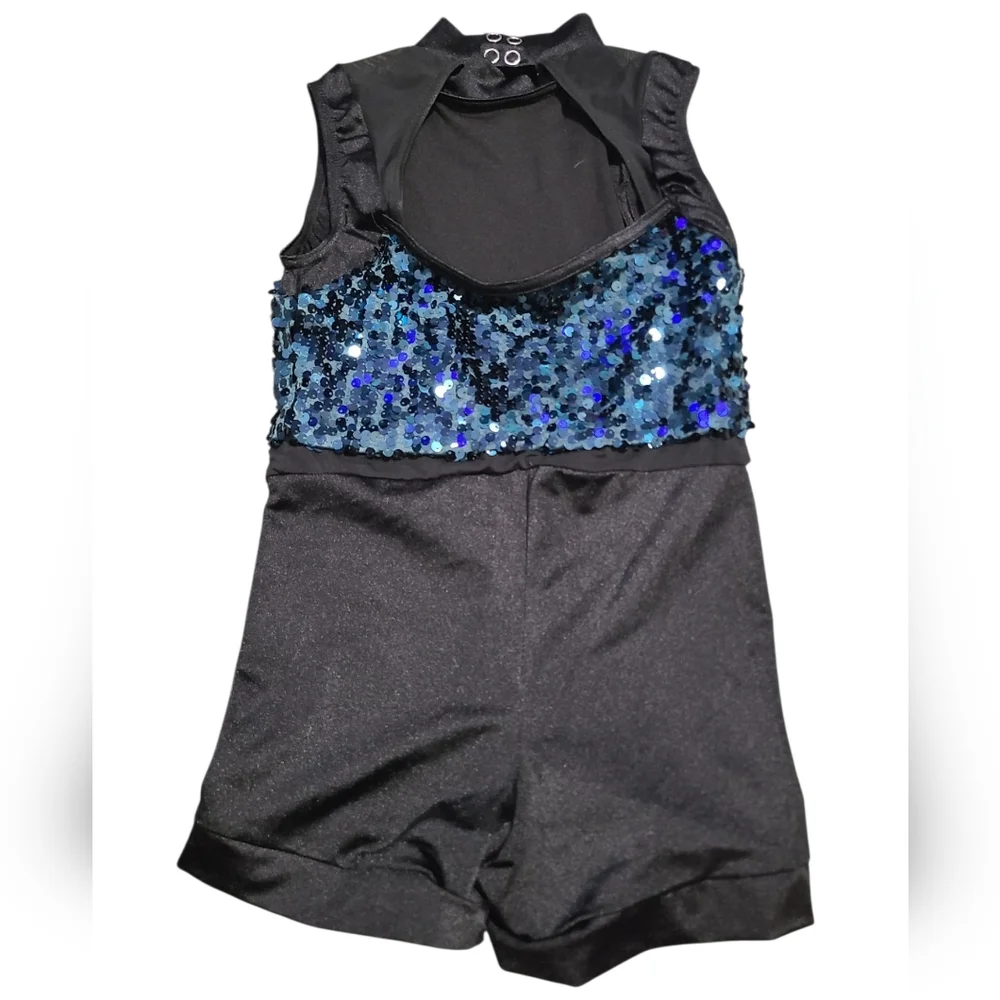 Little Girl's Weissman Dance Costume Sequinned M